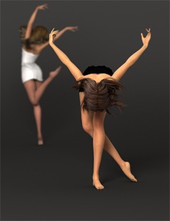 Contemporary Ballet Poses for Aiko 6 and Genesis 2 Female(s)