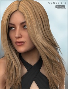 Cici Hair for Genesis 2 Female(s)