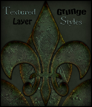 Textured Grunge Layer Styles