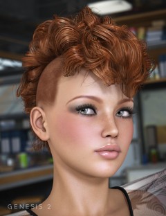 Gothic Hair for Genesis and Genesis 2 Female(s)