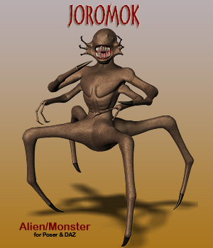 Joromok Alien Monster Creature