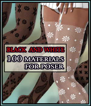 Laced - Materials for Poser