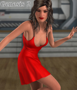 Skater Dress for Genesis 2 Female(s)