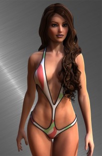 Superhero Monokini for Genesis 2 Female(s)