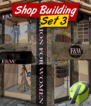 Shop Building Set 3