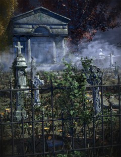 Weathered Gravestones