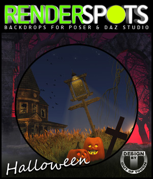 RenderSpots Halloween 2014 for Poser and DAZ Studio