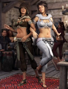 Gypsy Outfit Textures