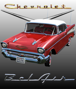 CHEVROLET BEL AIR HARD TOP 1957