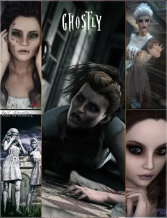 La Llorona- Ghostly HD Characters, Outfit and Poses Bundle