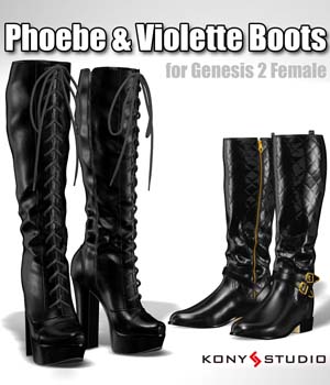 Phoebe & Violette Boots for G2f