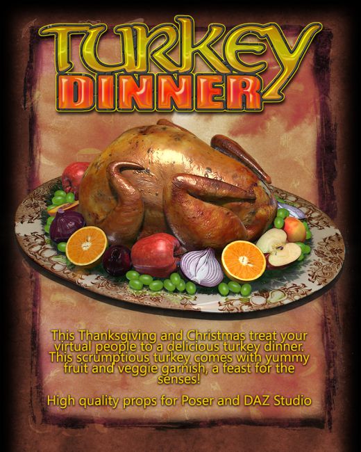 Click here to see preview images for "Exnem Turkey Dinner" Exnem Turkey Dinner