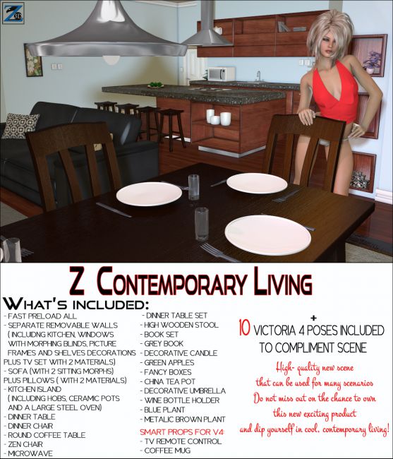 z contemporary for poser