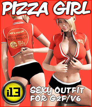 i13 Pizza Girl Outfit G2F/V6