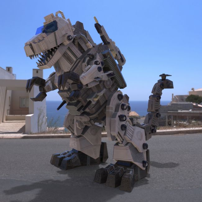 Click here to see preview images for "TyranoBot (for Poser)" TyranoBot (for Poser)