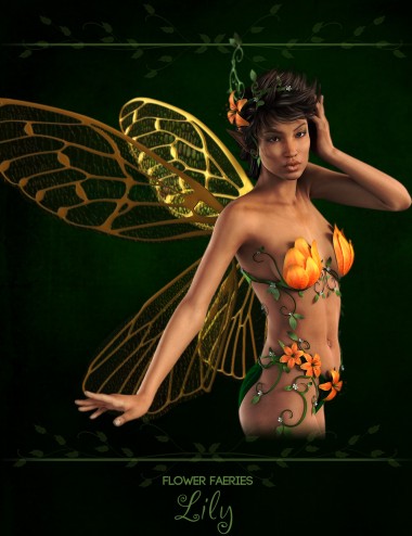 Flower Faeries for Genesis 2 Female(s)- Lily Fae