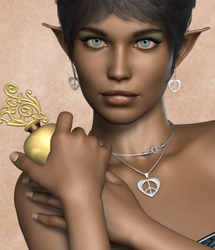 Shaders Revisited- Metallic jewellery shaders for Poser