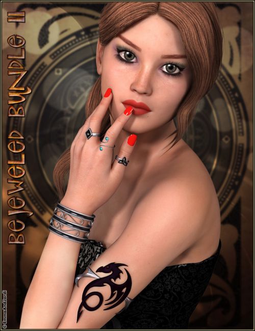 Bejeweled Bundle 2: Arm Cuffs, Bangles, Rings and Toe Rings
