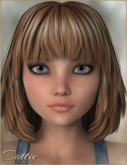 Sabby-Dottie for Dolly | Characters for Poser and Daz Studio