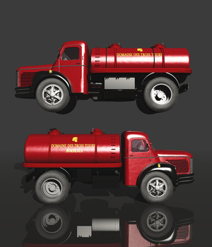 BERLIET GLR 1950 WINE TANK TRUCK (for VUE)