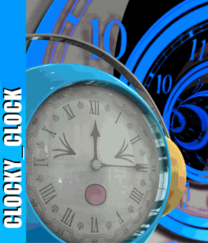 Clocky Clock robot