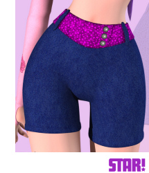 Star Single Pants 1 (for DAZ Studio)