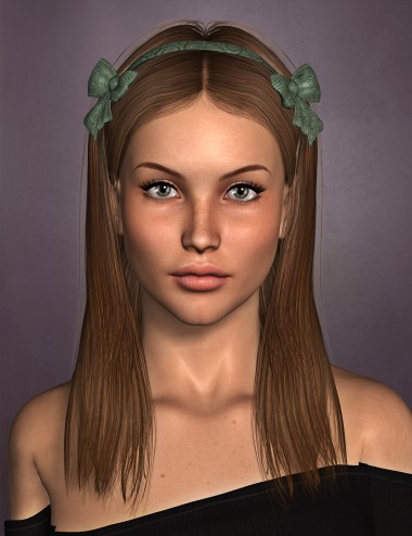 Ibby Hair for Genesis 2 Female(s) and Victoria 4