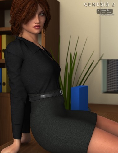 Workday Dress 2 for Genesis 2 Female(s)