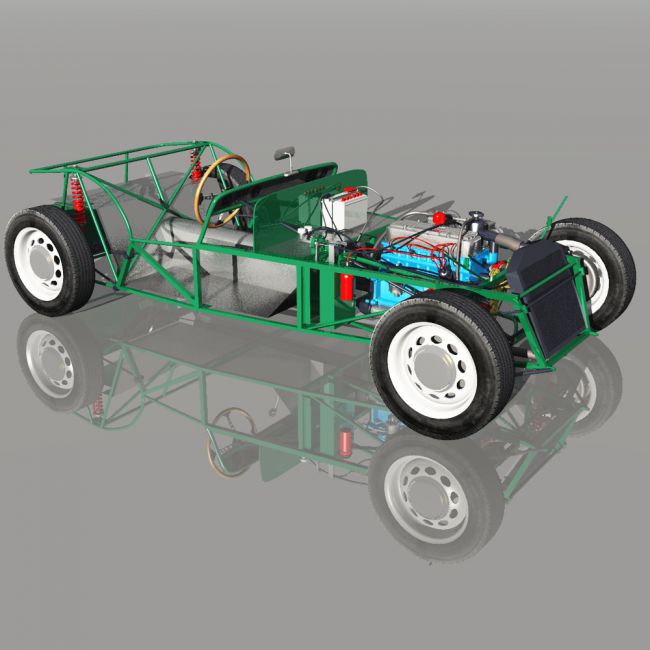 Lotus seven чертежи