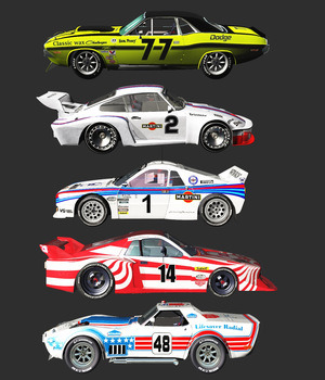 1970-1982 RACE CARS BUNDLE (for VUE)