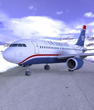 Airbus A-318 (3ds/ obj)