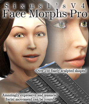 S1M: V4 Face Morphs Pro for Poser