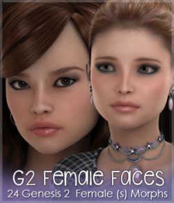 Genesis 2 Female Faces by Sabby