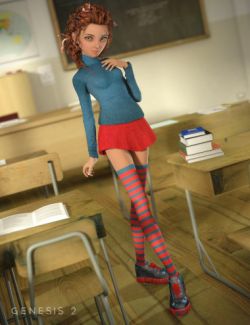 Manga Student for Genesis 2 Female(s)