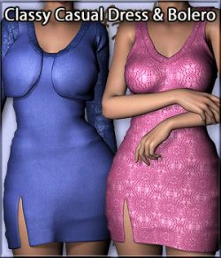 Classy Casual Dress & Bolero for Gen2