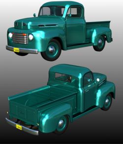 FORD F100 1950 (for POSER)