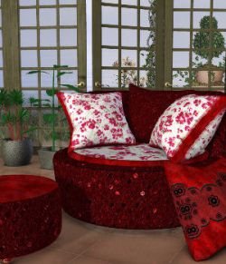 DA-Little Romance for The Cuddler Chair Set by Lully