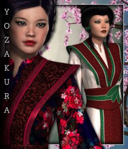 Yozakura for Dynamic Sakura Kimono