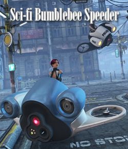 Sci-fi Bumblebee Speeder