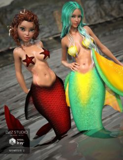 Lil' Mermaid Textures