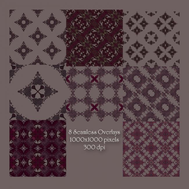 Decorative Elements, Overlays & Patterns | 3d Models for Daz Studio and ...