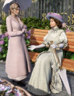 Edwardian Accessories for Genesis 2 Female(s)