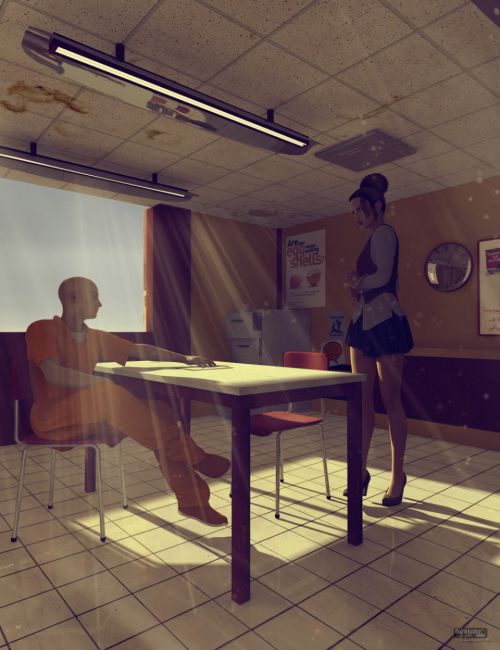 Click here to see preview images for "Police Interrogation Room" Police Interrogation Room