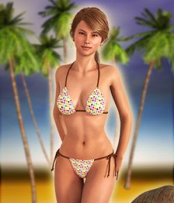 Bayside Textures for V6 String Bikini