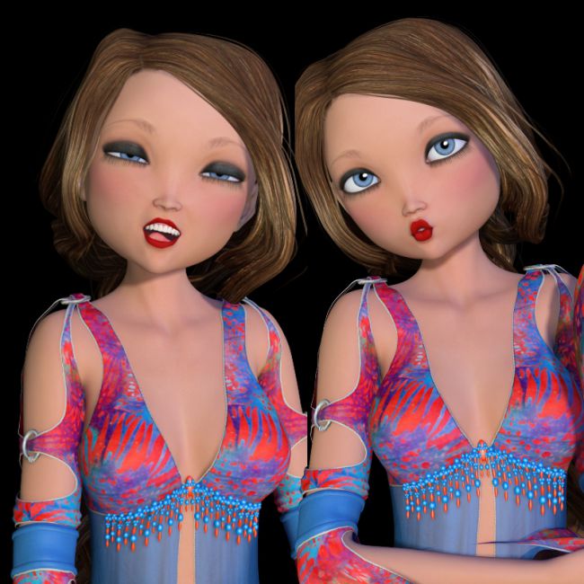 Click here to see preview images for "Flirty for Dolly" Flirty for Dolly