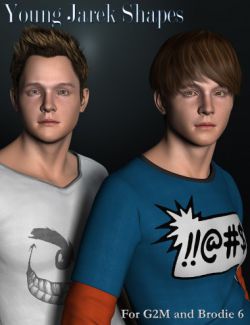 Brodie 6 3d Models for Daz Studio and Poser