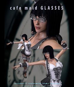 Cafe_Maid_GLASSES for V4 & A4