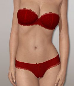 Strapless Bra Set