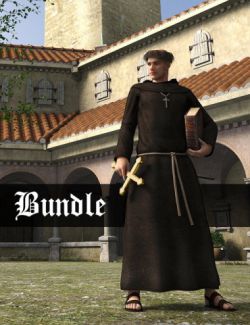 Monastery and Monks Robes Bundle