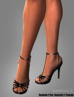 Sandals 2 for Genesis 2 Female(s)